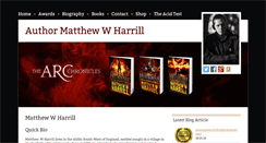 Desktop Screenshot of matthewharrill.com