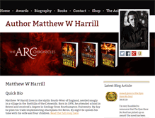 Tablet Screenshot of matthewharrill.com